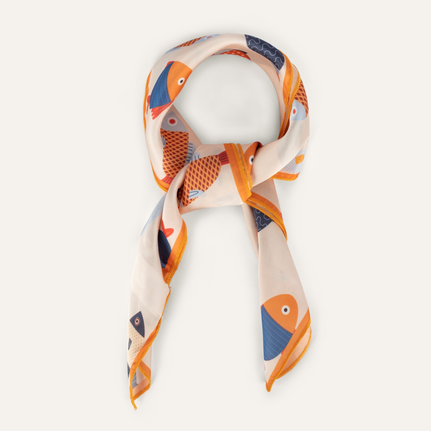 RENK BLOKLU İNCE FULAR