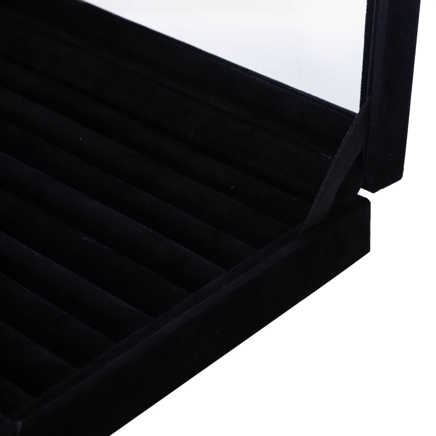 TAKI KUTUSU ALCANTARA SİYAH