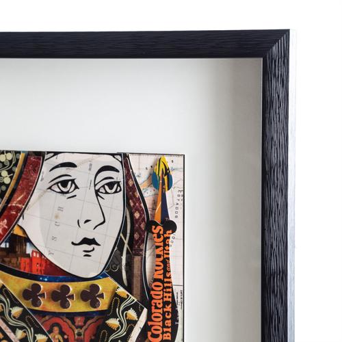  SİNEK KIZ ÇERÇEVELİ PANO 60X90 CM