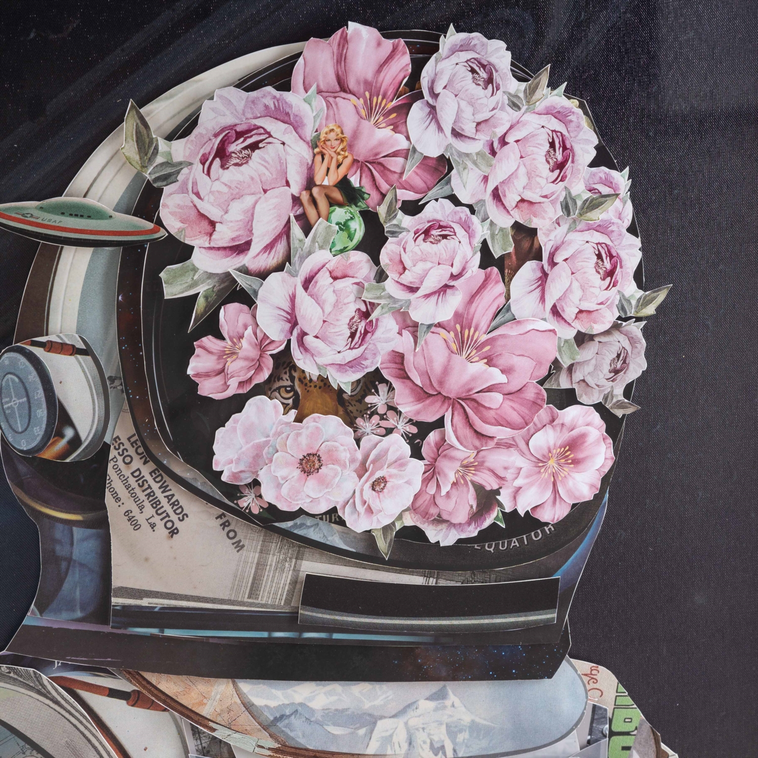 SPACEMAN ÇERÇEVELİ PANO 72X90 CM