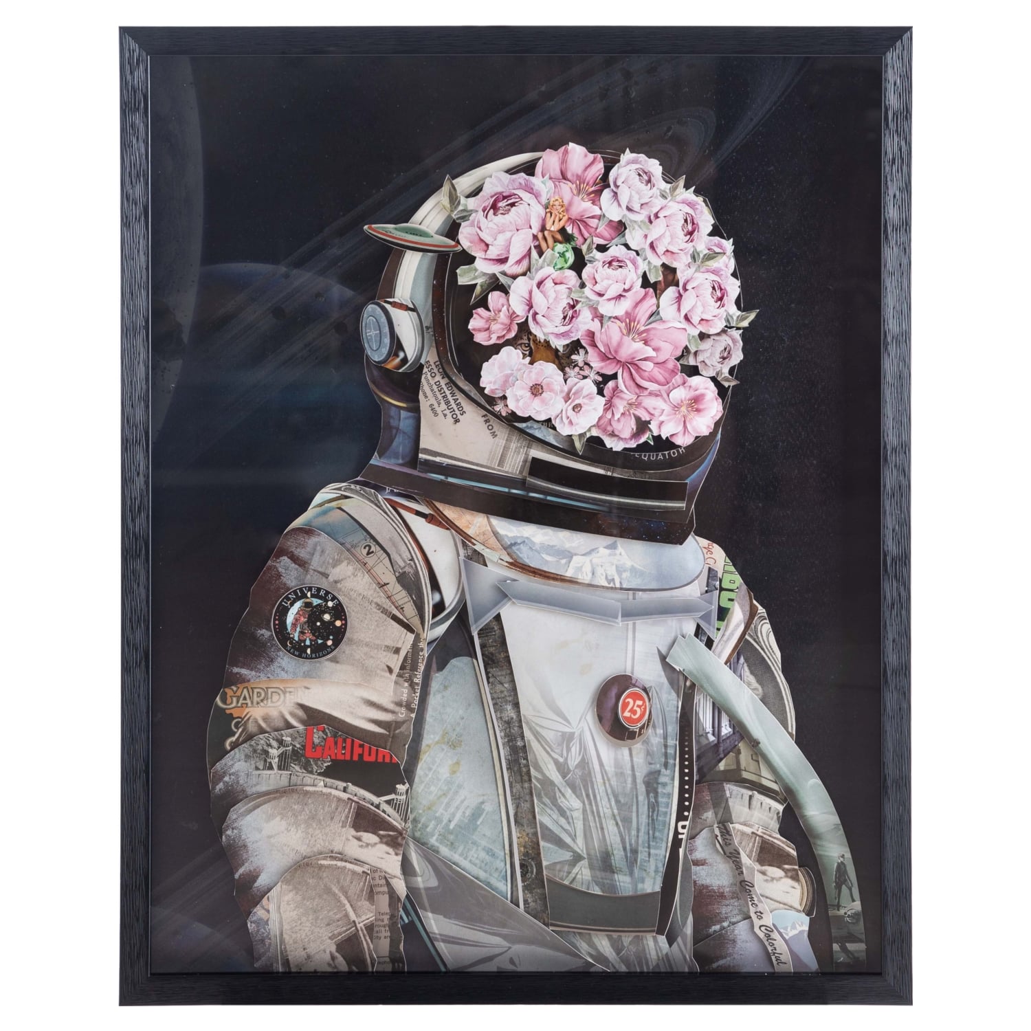 SPACEMAN ÇERÇEVELİ PANO 72X90 CM
