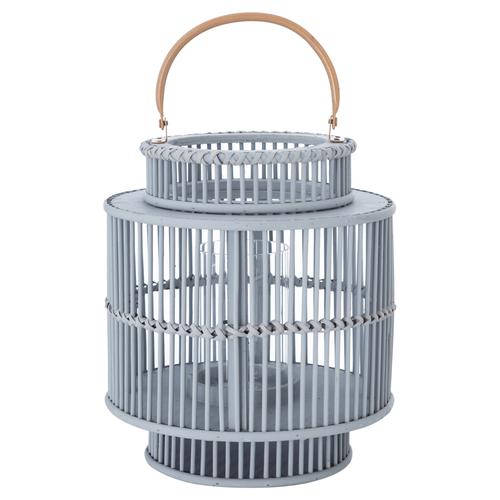  SASA BAMBOO FENER GRİ 26X26X26CM