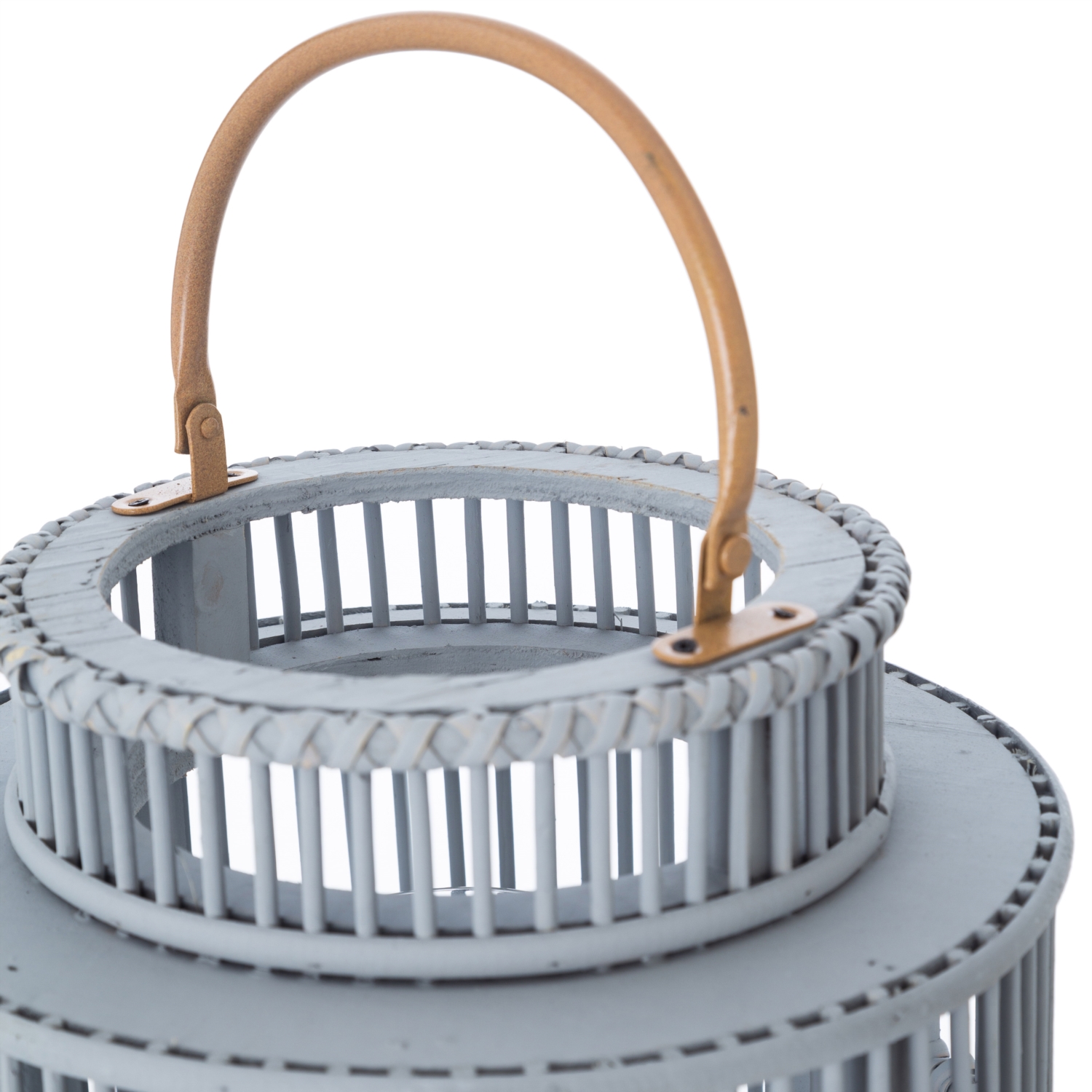 SASA BAMBOO FENER GRİ 26X26X26CM