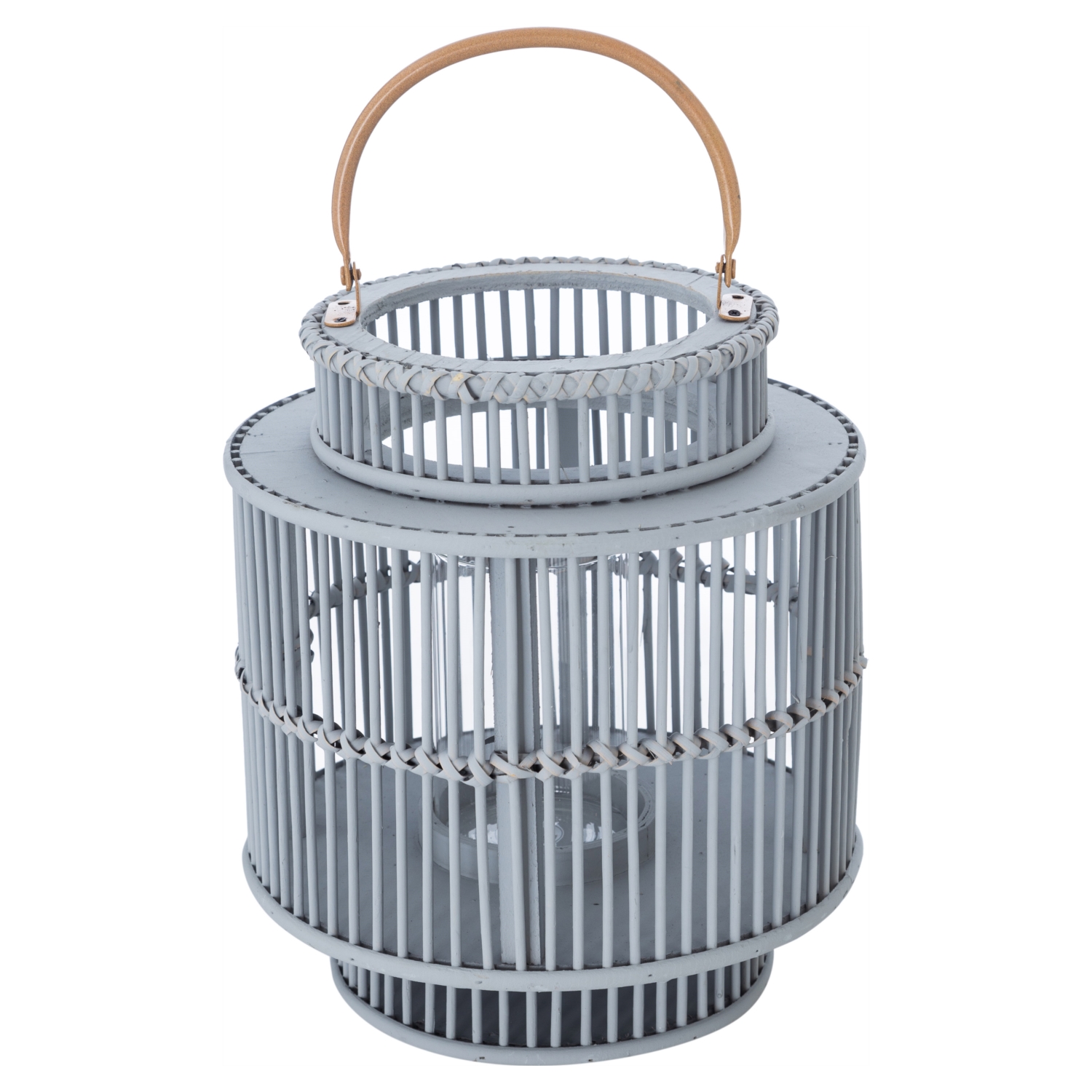 SASA BAMBOO FENER GRİ 26X26X26CM