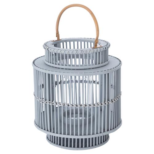  SASA BAMBOO FENER GRİ 26X26X26CM