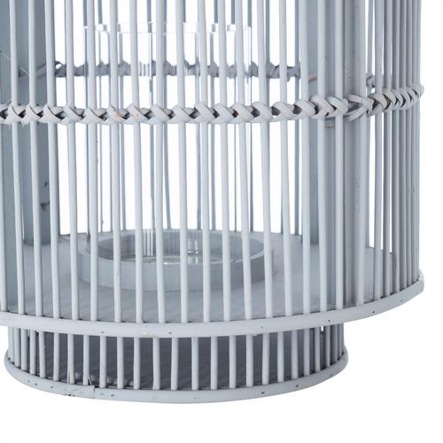  SASA BAMBOO FENER GRİ 31X31X43CM