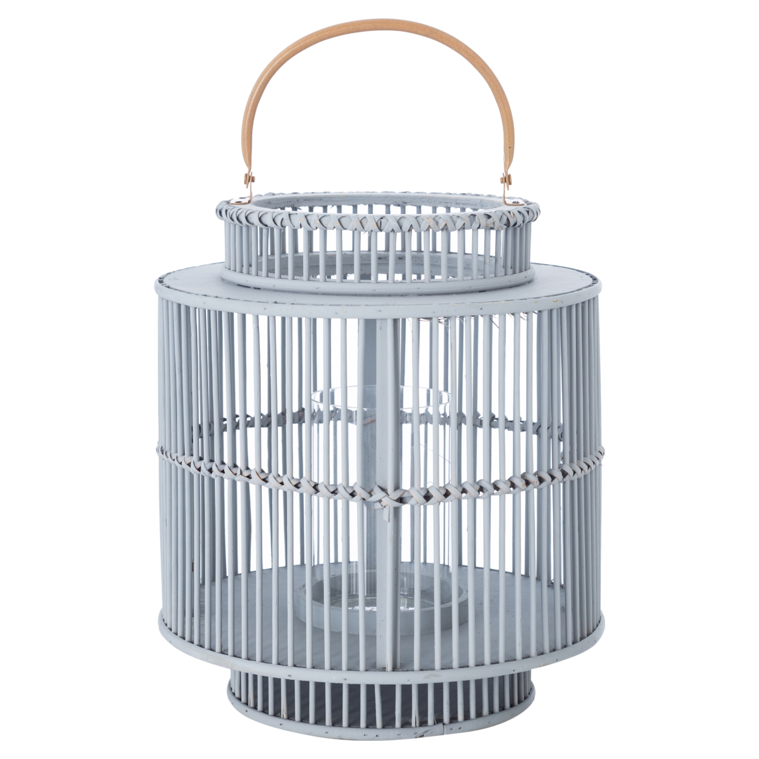 SASA BAMBOO FENER GRİ 31X31X43CM