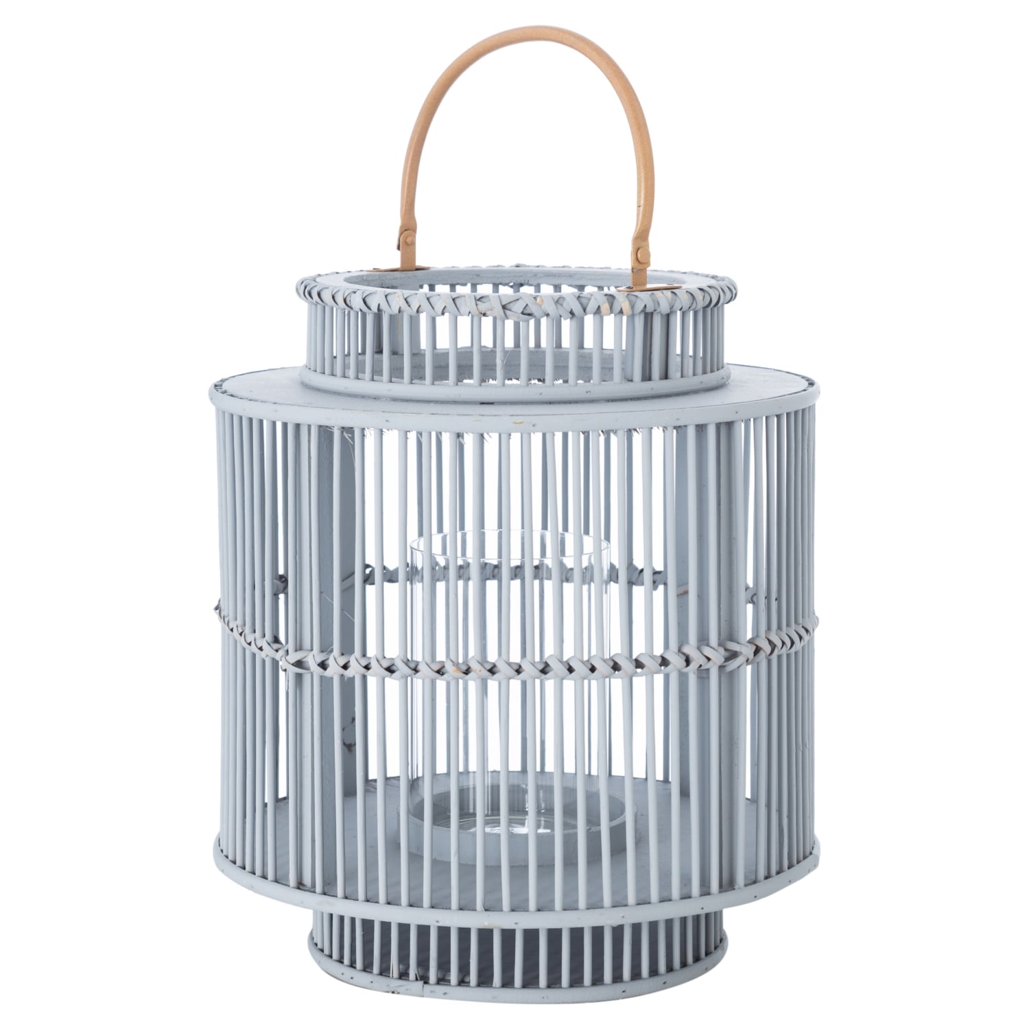 SASA BAMBOO FENER GRİ 31X31X43CM