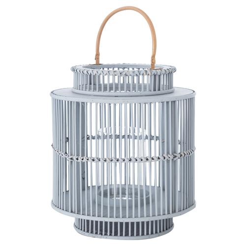  SASA BAMBOO FENER GRİ 31X31X43CM