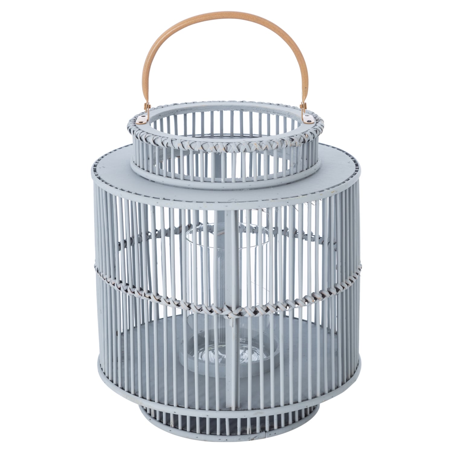 SASA BAMBOO FENER GRİ 31X31X43CM