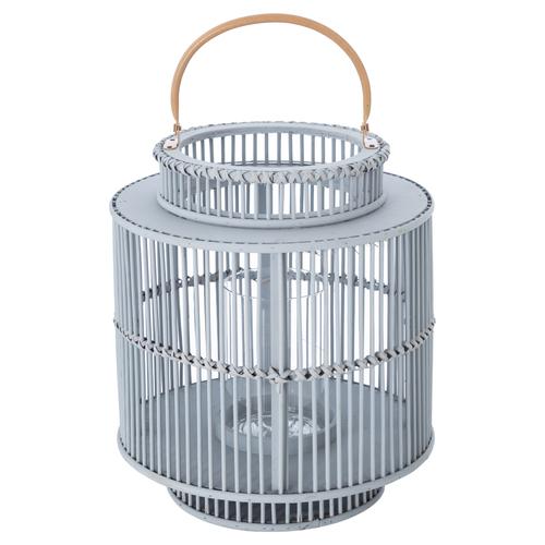  SASA BAMBOO FENER GRİ 31X31X43CM