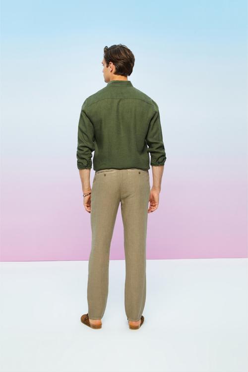  STRAIGHT FIT KETEN PANTOLON