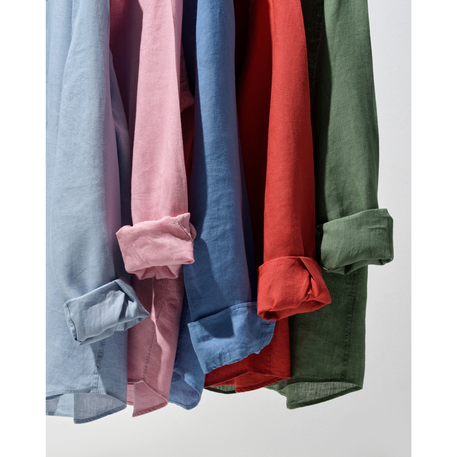 SLIM FIT KETEN GÖMLEK