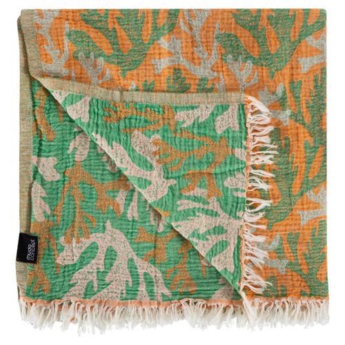  CORAL TURUNCU YEŞİL PEŞTAMAL 80X160CM