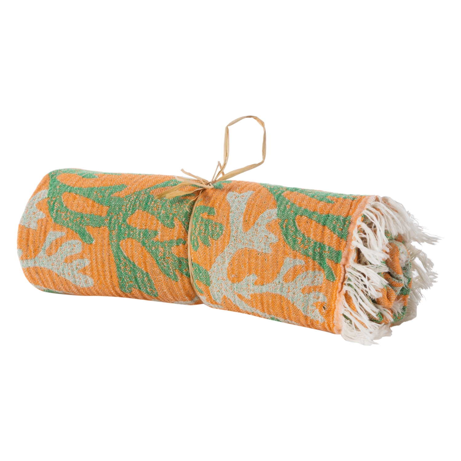 CORAL TURUNCU YEŞİL PEŞTAMAL 80X160CM
