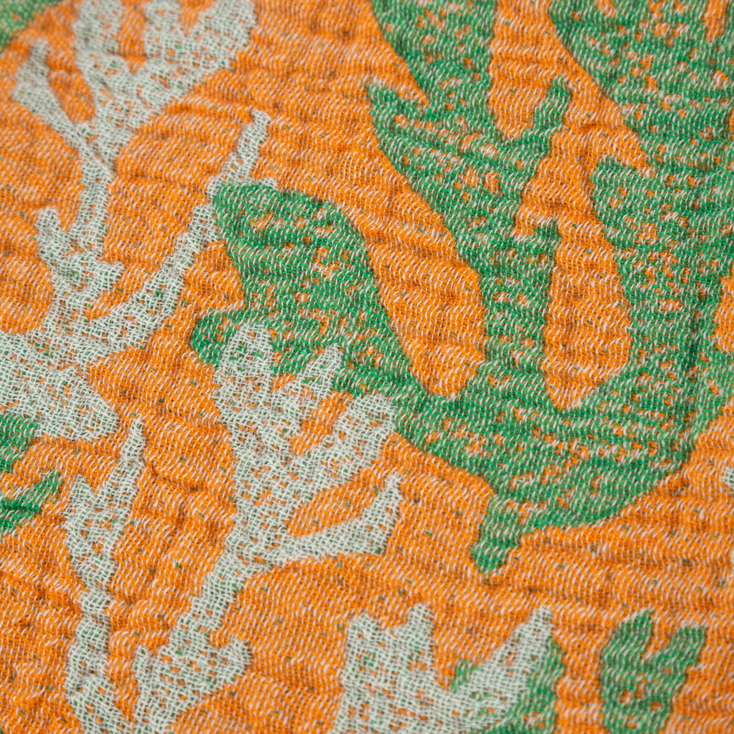 CORAL TURUNCU YEŞİL PEŞTAMAL 80X160CM