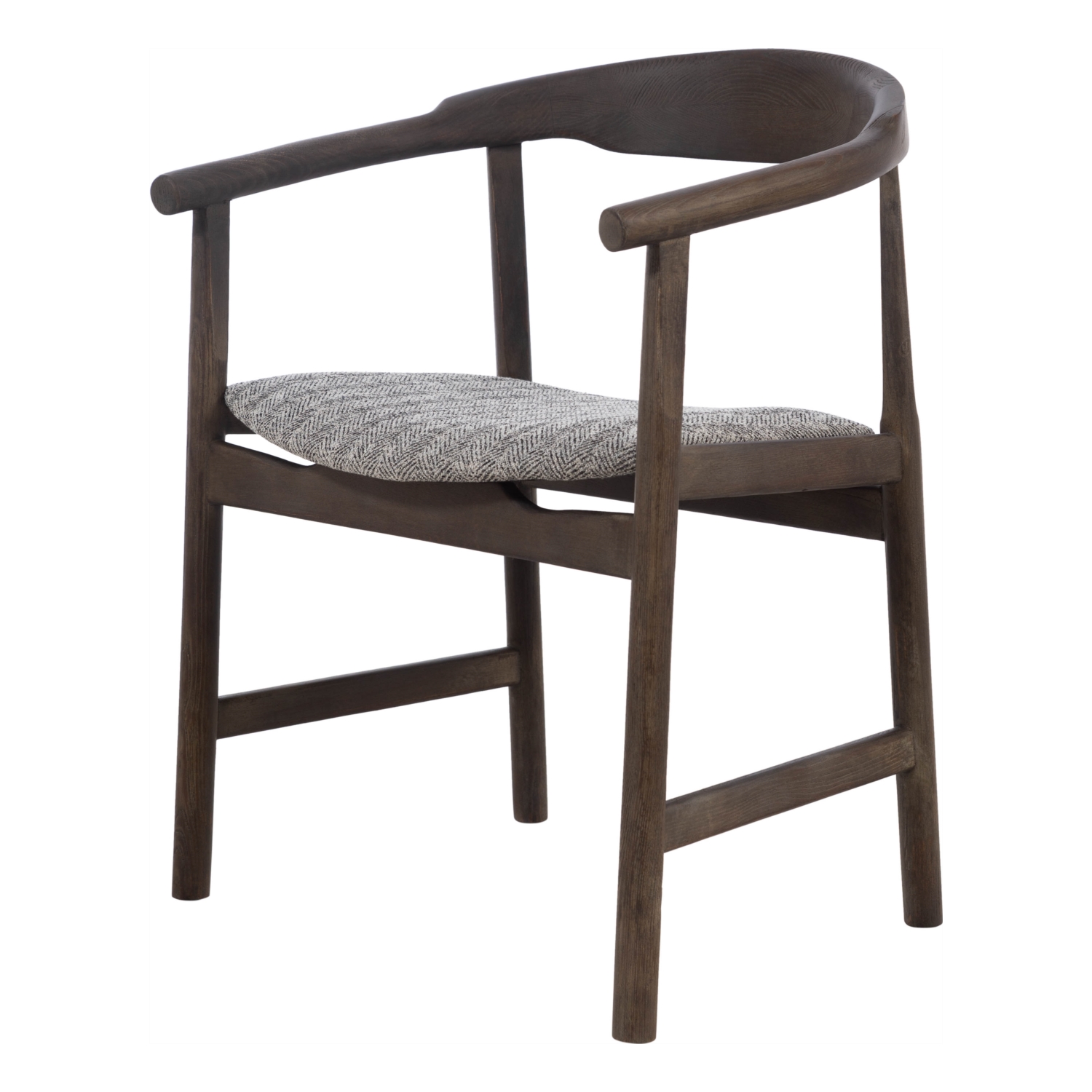 BROWN MASİF AHŞAP SANDALYE NATUREL