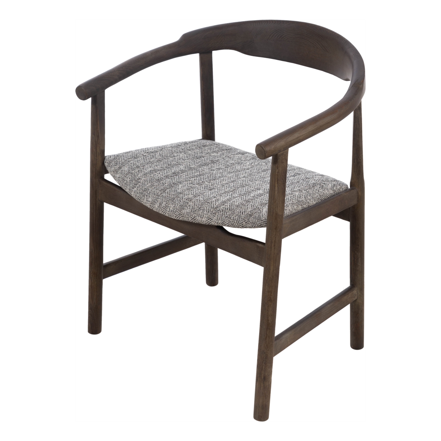 BROWN MASİF AHŞAP SANDALYE NATUREL