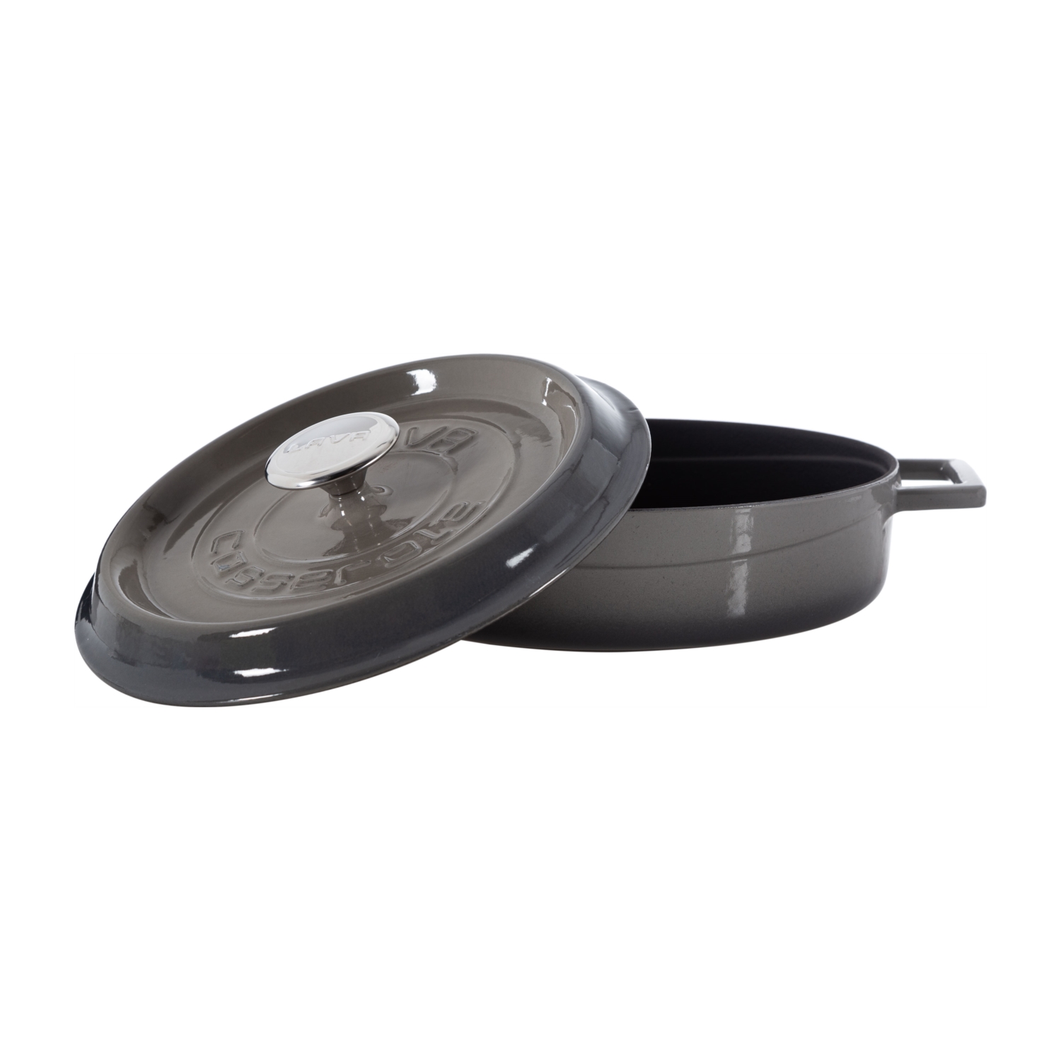 LAVA YAYVAN TENCERE GRİ 24 CM