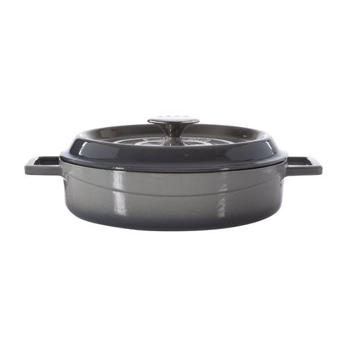  LAVA YAYVAN TENCERE GRİ 24 CM