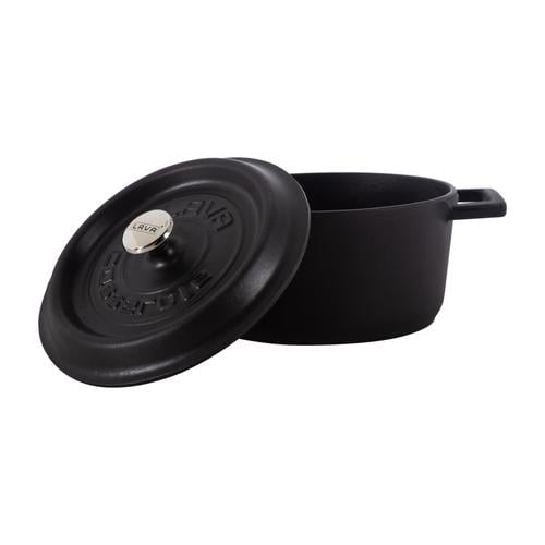  LAVA DERİN TENCERE MAT SİYAH 20 CM