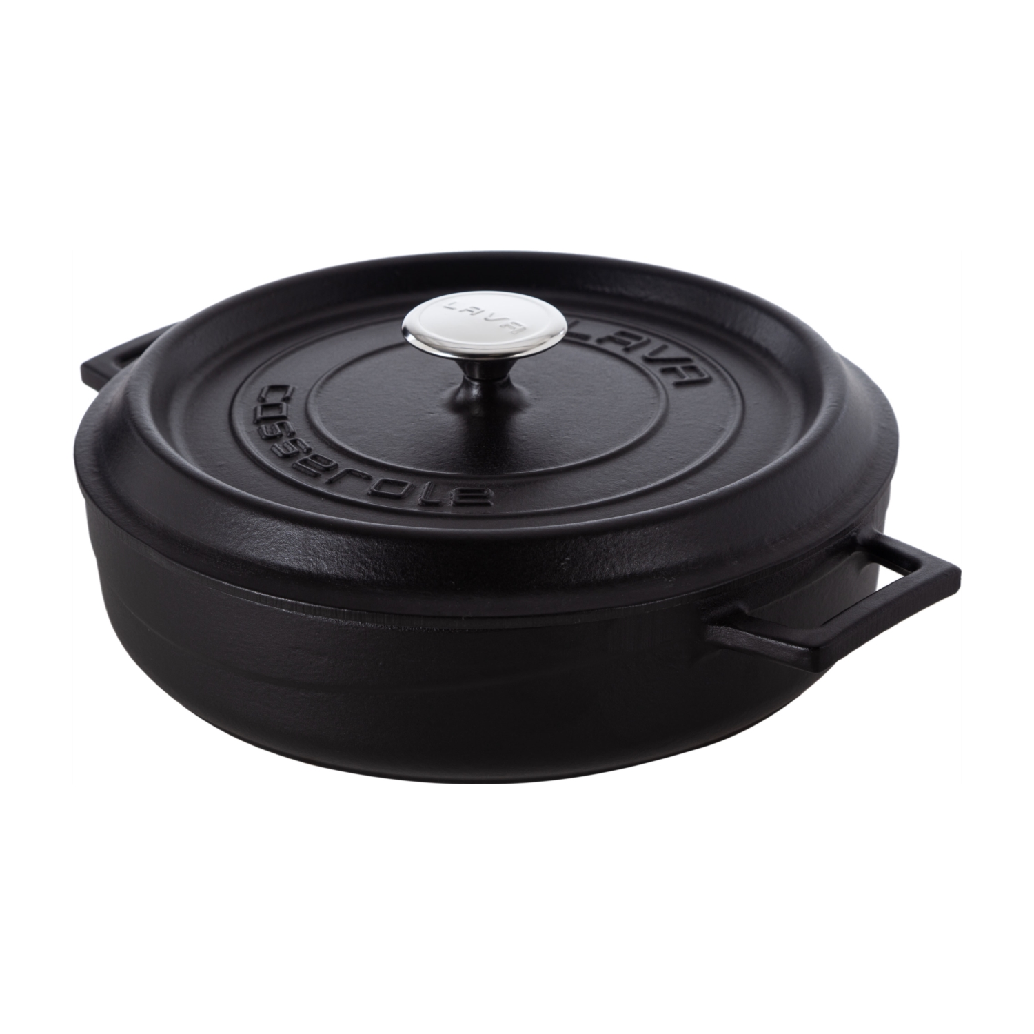 LAVA YAYVAN TENCERE MAT SİYAH 28 CM