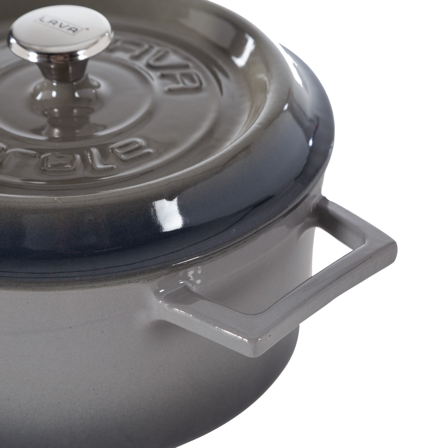LAVA DERİN TENCERE GRİ 20 CM