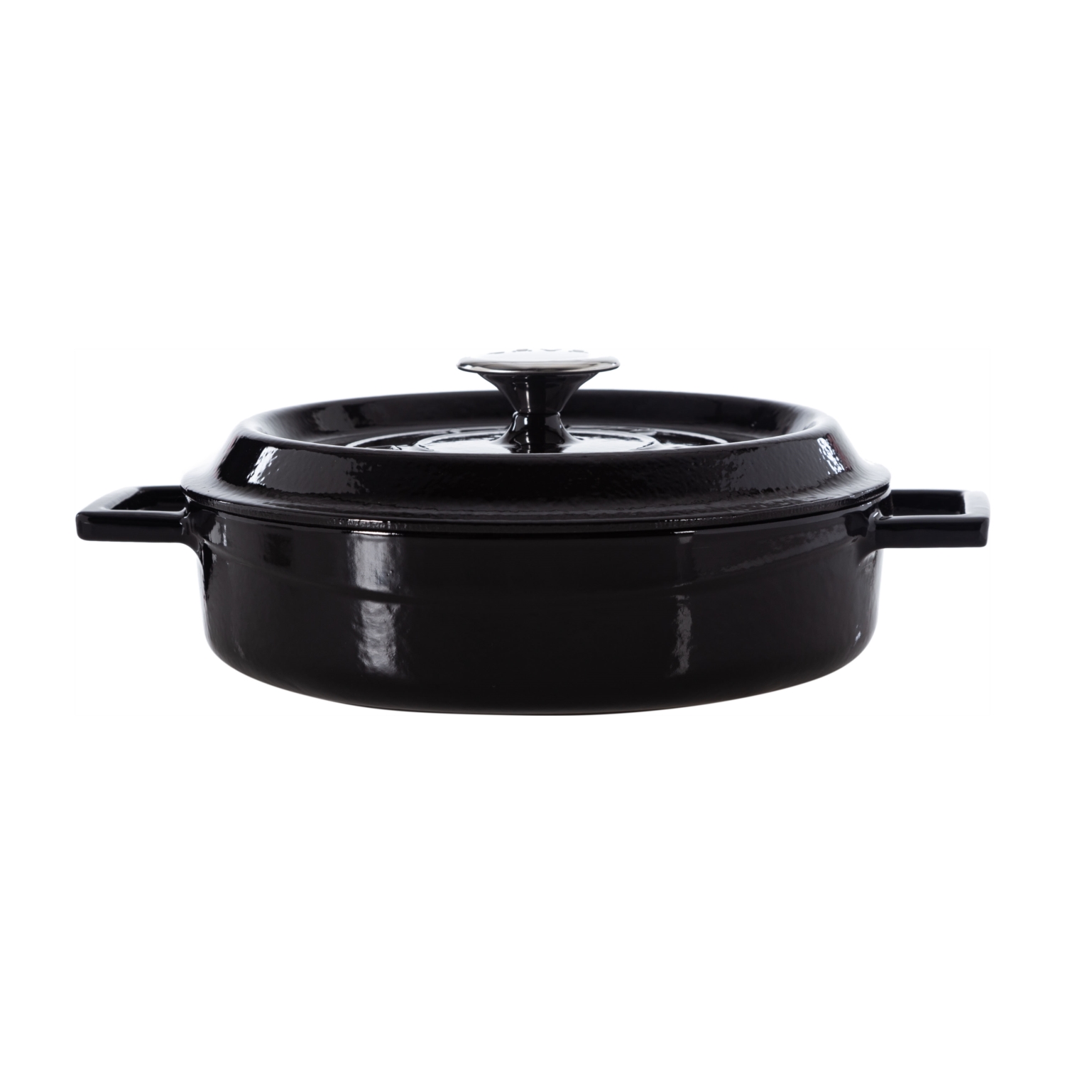 LAVA YAYVAN TENCERE PARLAK SİYAH 24 CM