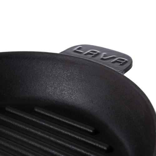  LAVA IZGARA TAVA PARLAK SİYAH 28 CM