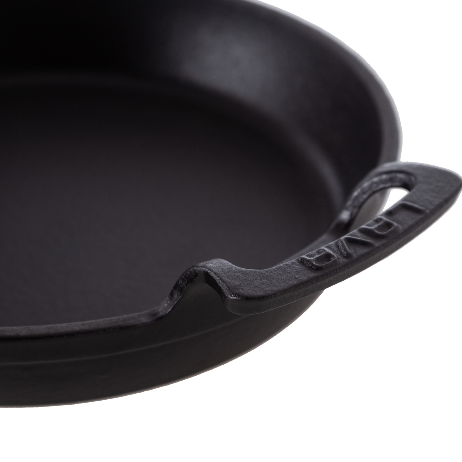 LAVA SAHAN MAT SİYAH 20 CM