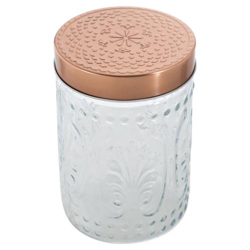  VINTAGE CAM KAVANOZ 17 CM -1340 ML