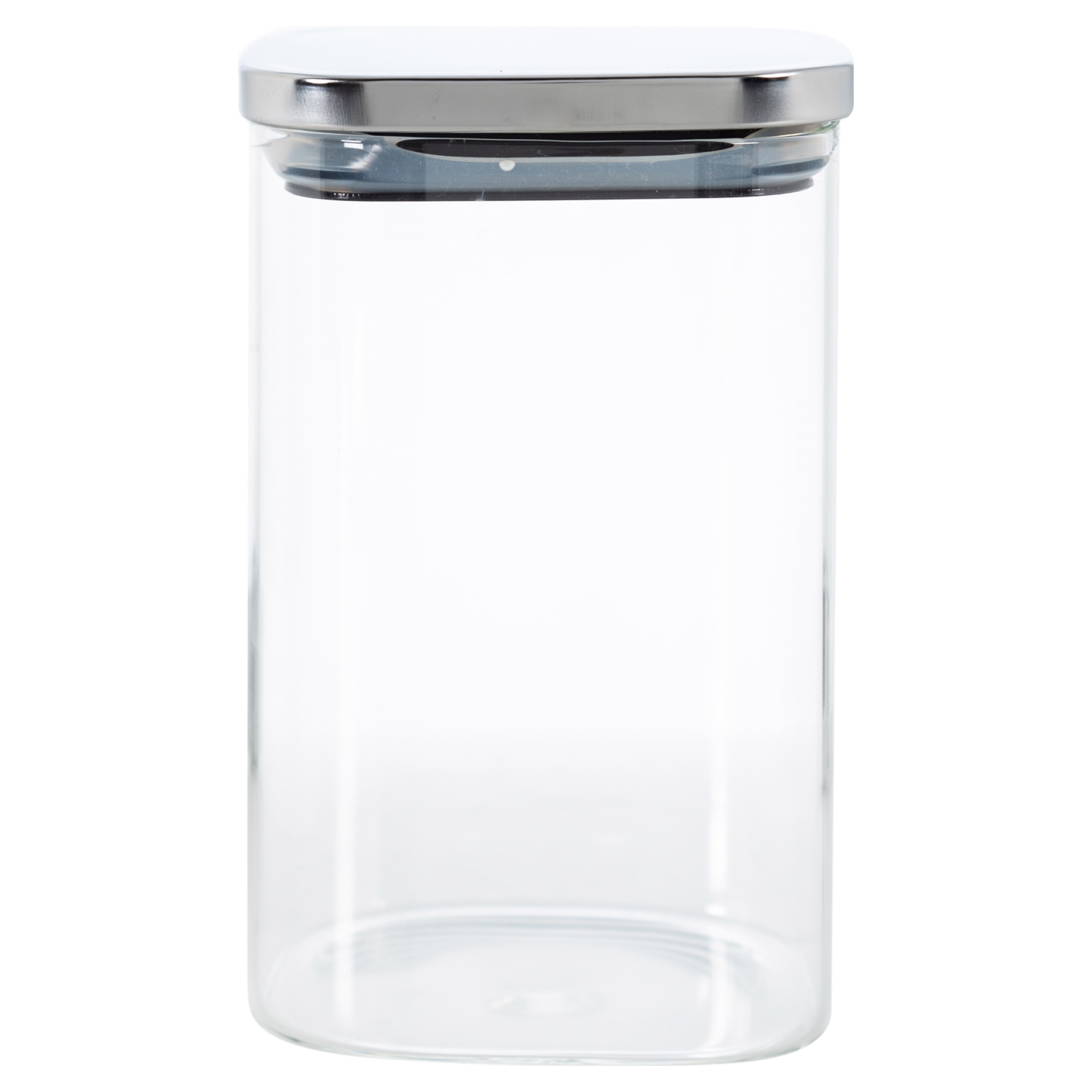 SILVER BOROSILIKAT CAM KAVANOZ 1000 CC GÜMÜŞ