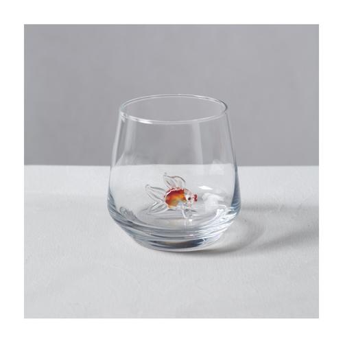  KIRMIZI BALIK FİGÜRLÜ BARDAK 310ML