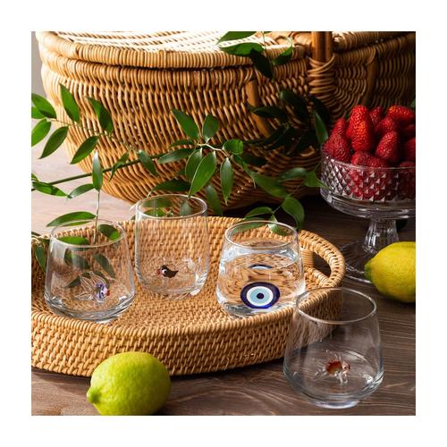  KIRMIZI BALIK FİGÜRLÜ BARDAK 310ML