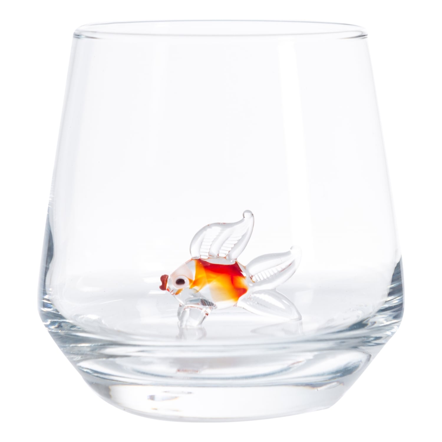 KIRMIZI BALIK FİGÜRLÜ BARDAK 310ML