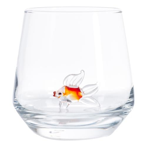  KIRMIZI BALIK FİGÜRLÜ BARDAK 310ML