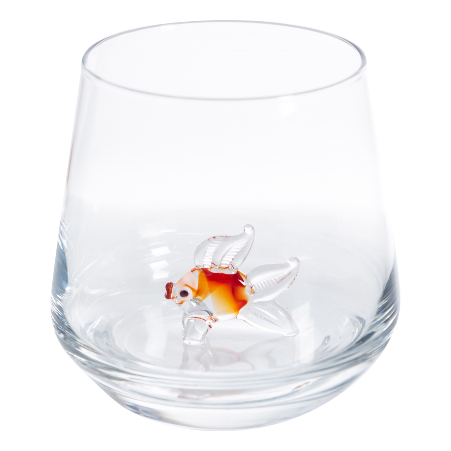 KIRMIZI BALIK FİGÜRLÜ BARDAK 310ML