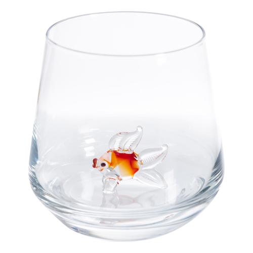  KIRMIZI BALIK FİGÜRLÜ BARDAK 310ML