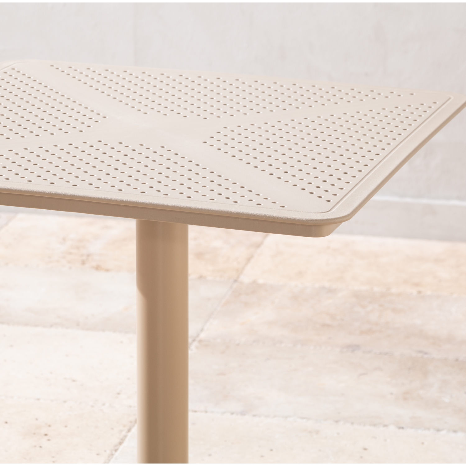 LUZERN KATLANIR KARE MASA BEJ 70X70