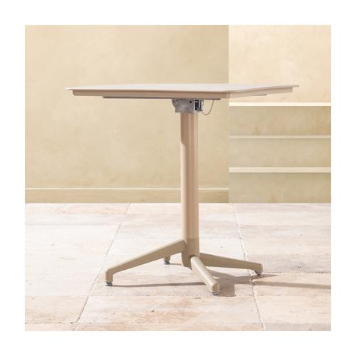  LUZERN KATLANIR KARE MASA BEJ 70X70