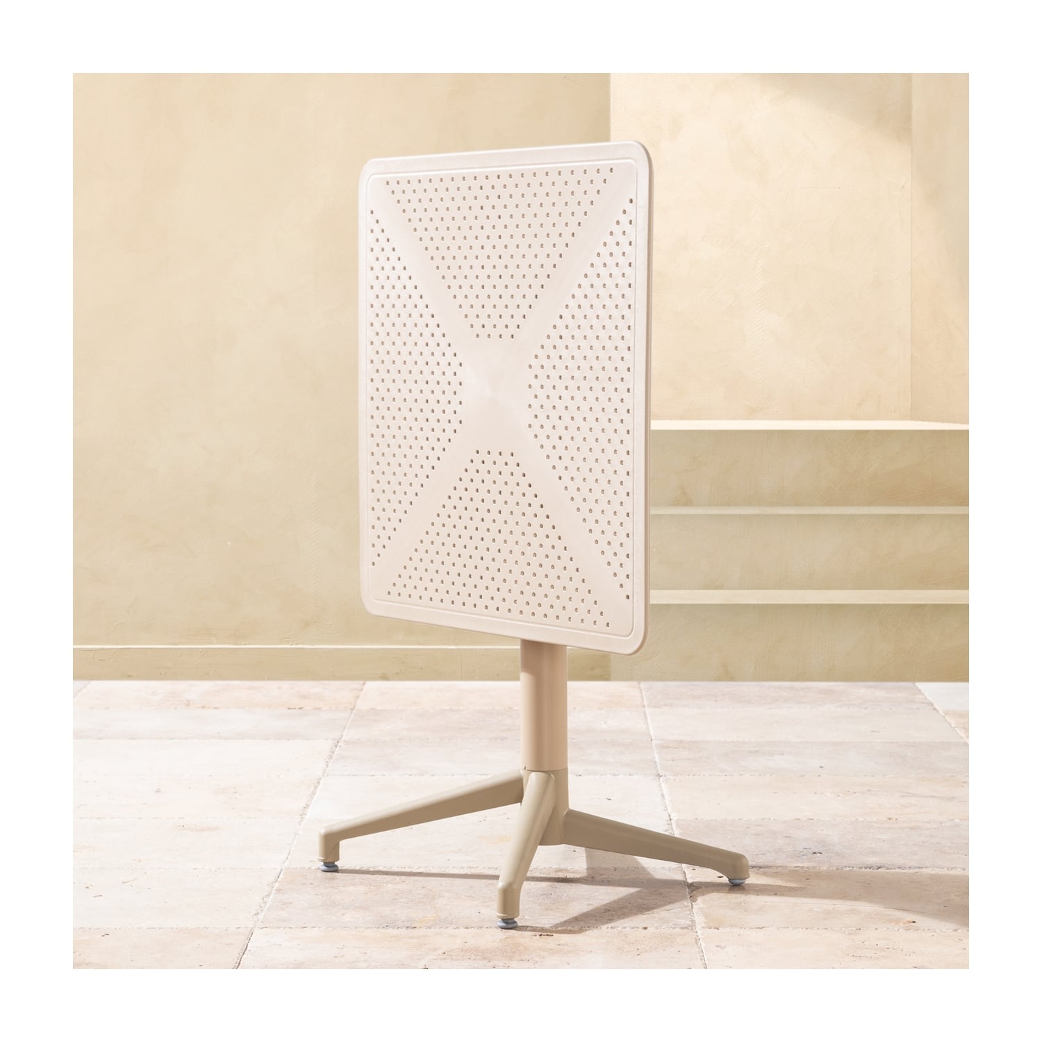 LUZERN KATLANIR KARE MASA BEJ 70X70