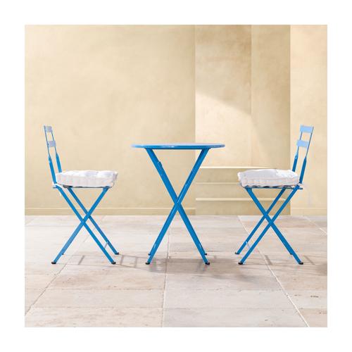  LUNA BISTRO SET MAVİ