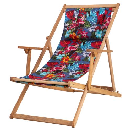  FIORE  AÇILIR  KOLÇAKLI ŞEZLONG