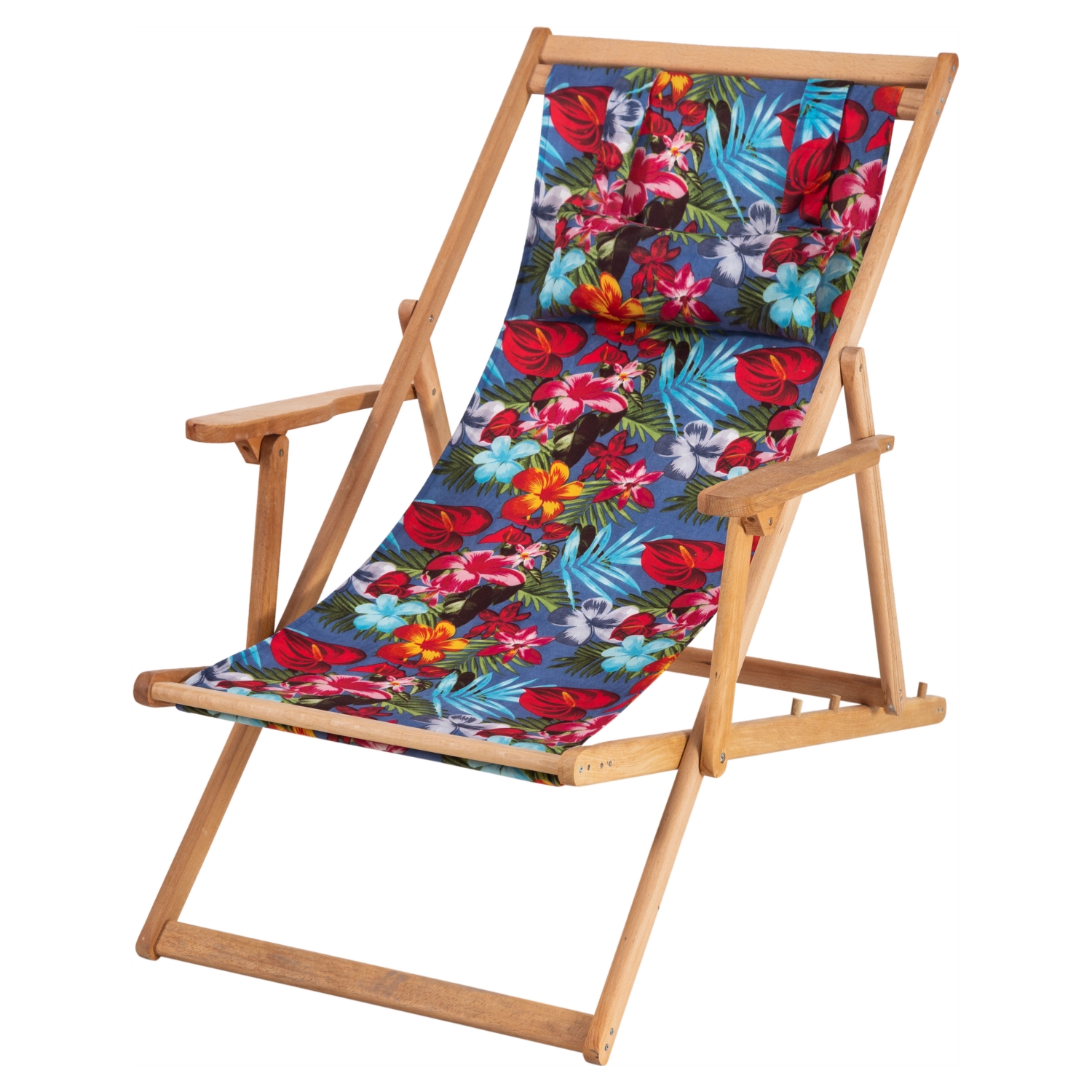 FIORE  AÇILIR  KOLÇAKLI ŞEZLONG