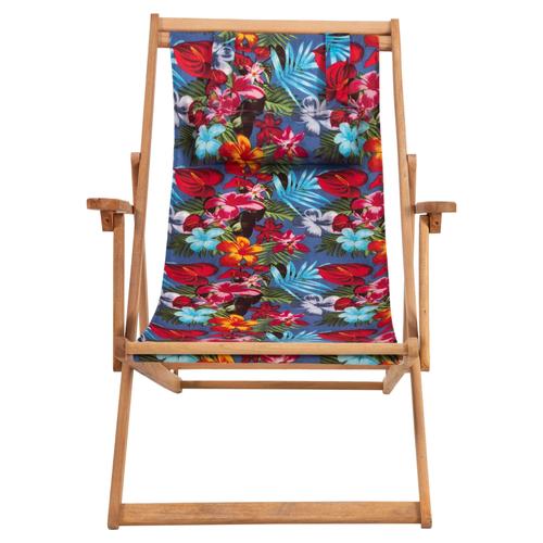  FIORE  AÇILIR  KOLÇAKLI ŞEZLONG