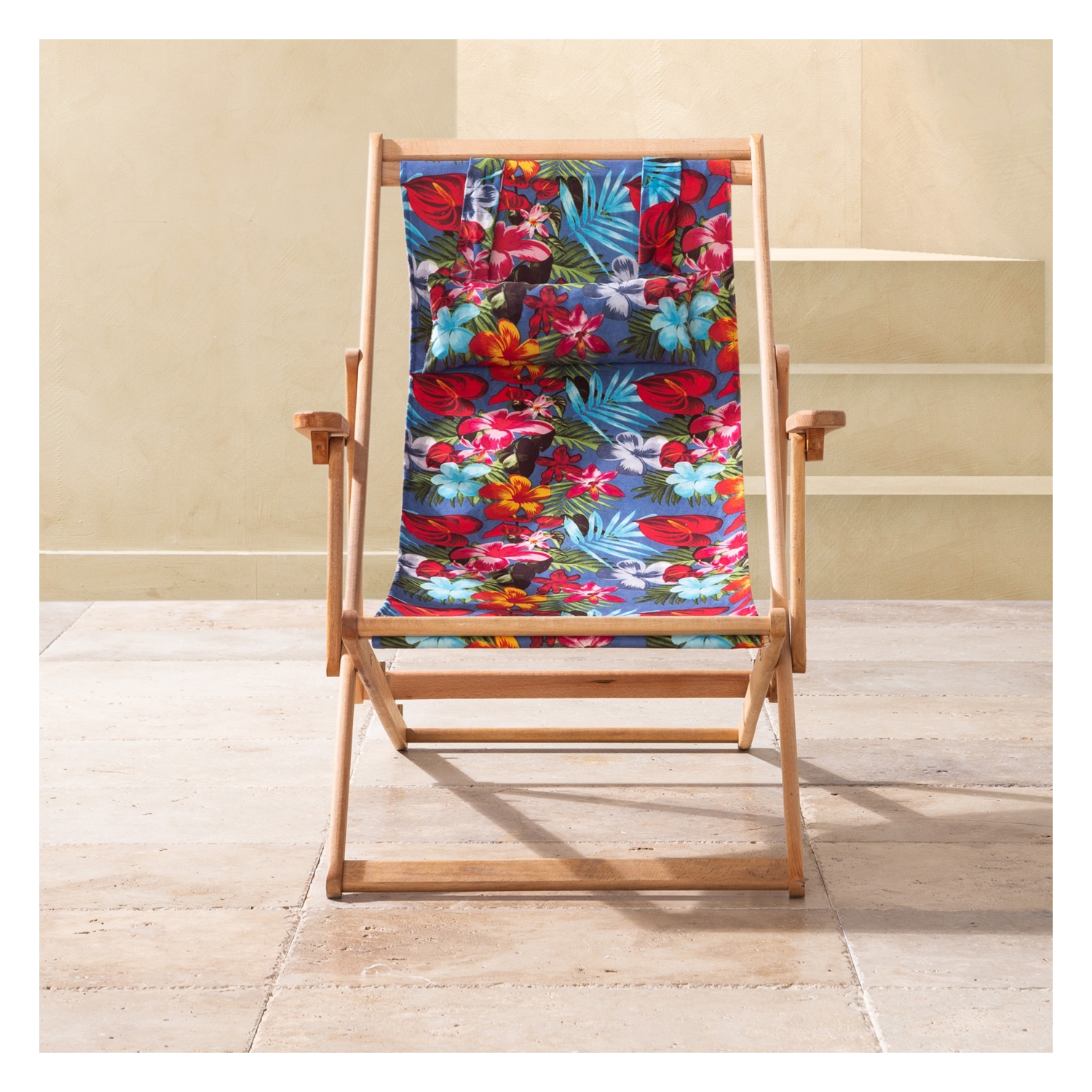 FIORE  AÇILIR  KOLÇAKLI ŞEZLONG