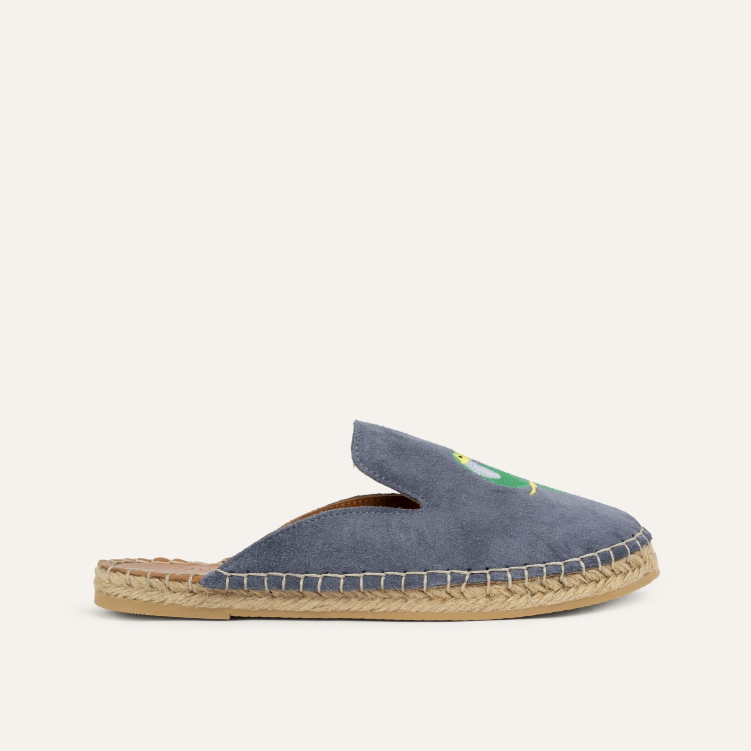 İŞLEMELİ SÜET DERİ TERLİK