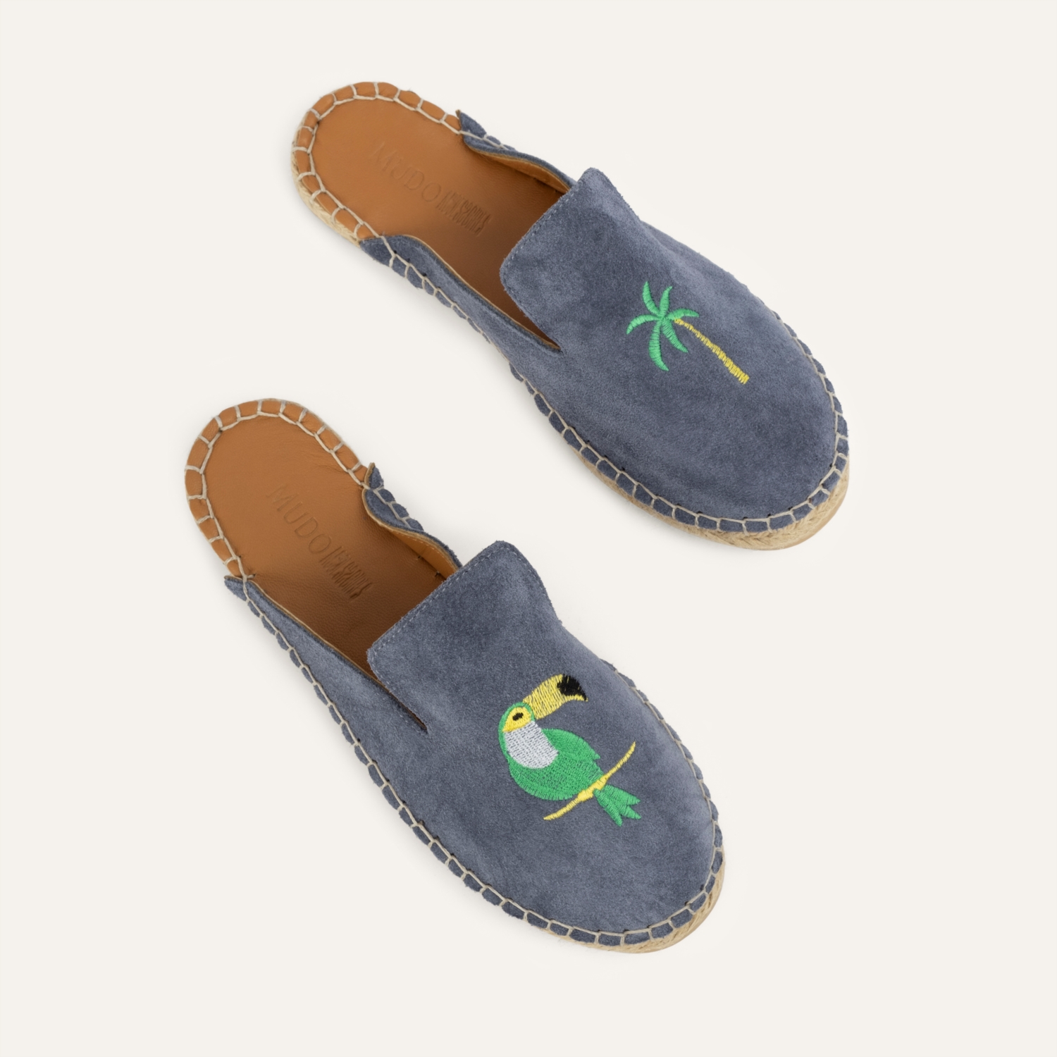 İŞLEMELİ SÜET DERİ TERLİK