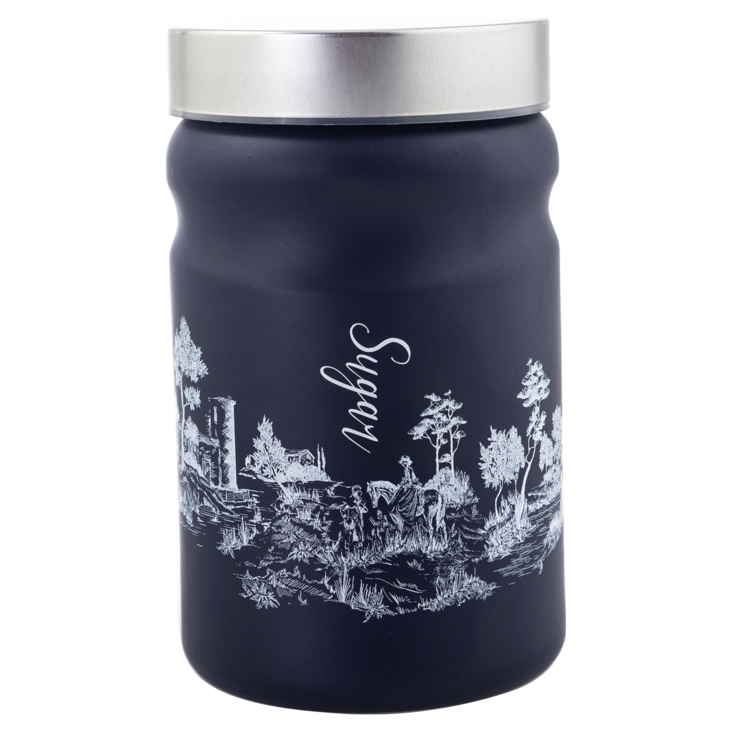 MEDITERRANEAN KAVANOZ-LACİVERT 1400CC SUGAR