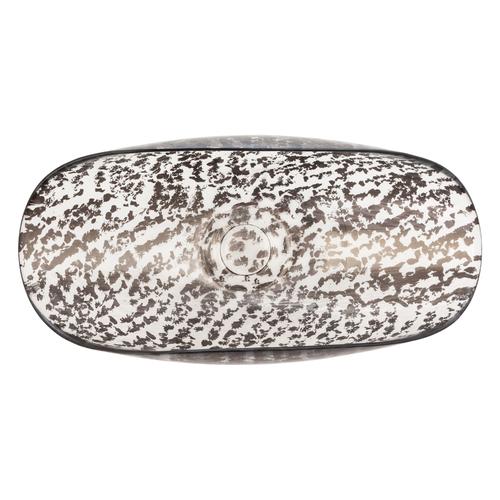  SHELBY ANTRASİT DEKORATİF TABAK 37CM